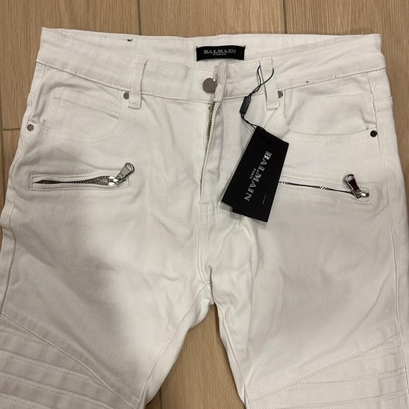 Brand New with Tags Balmain White Jeans - Picture 2 of 4